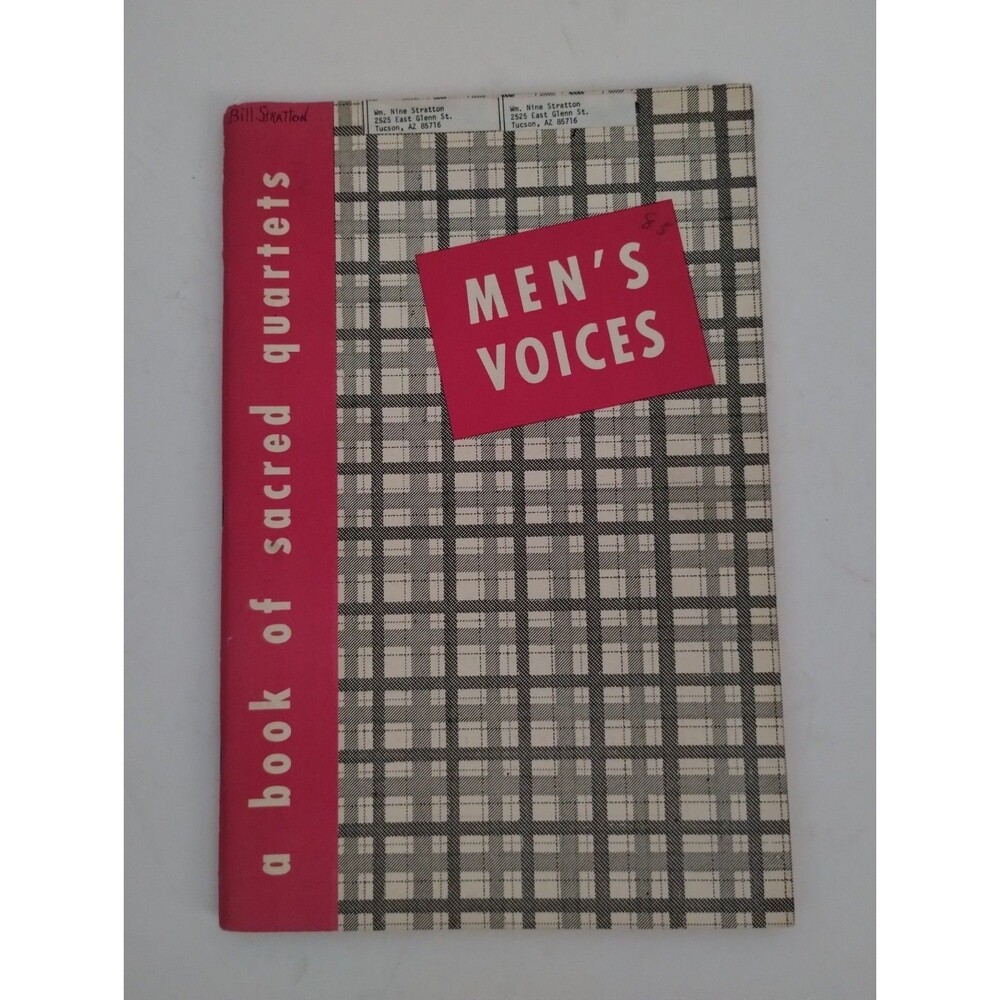 Vintage Men's Voices Songbook